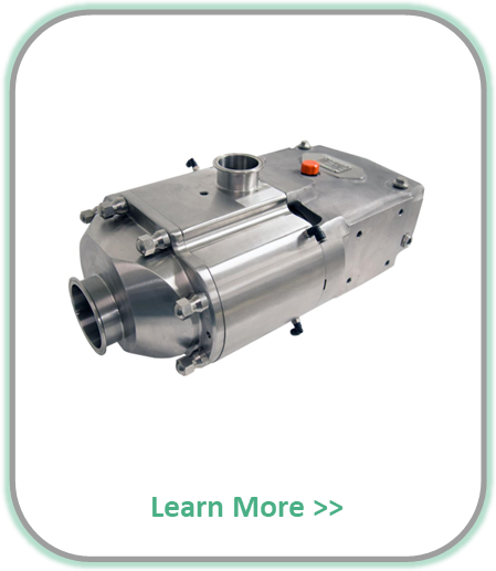 Sanitary twin screw pumps