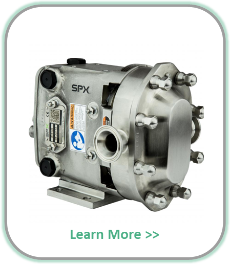 Waukesha Universal 2 CIP sanitary rotary lobe pump