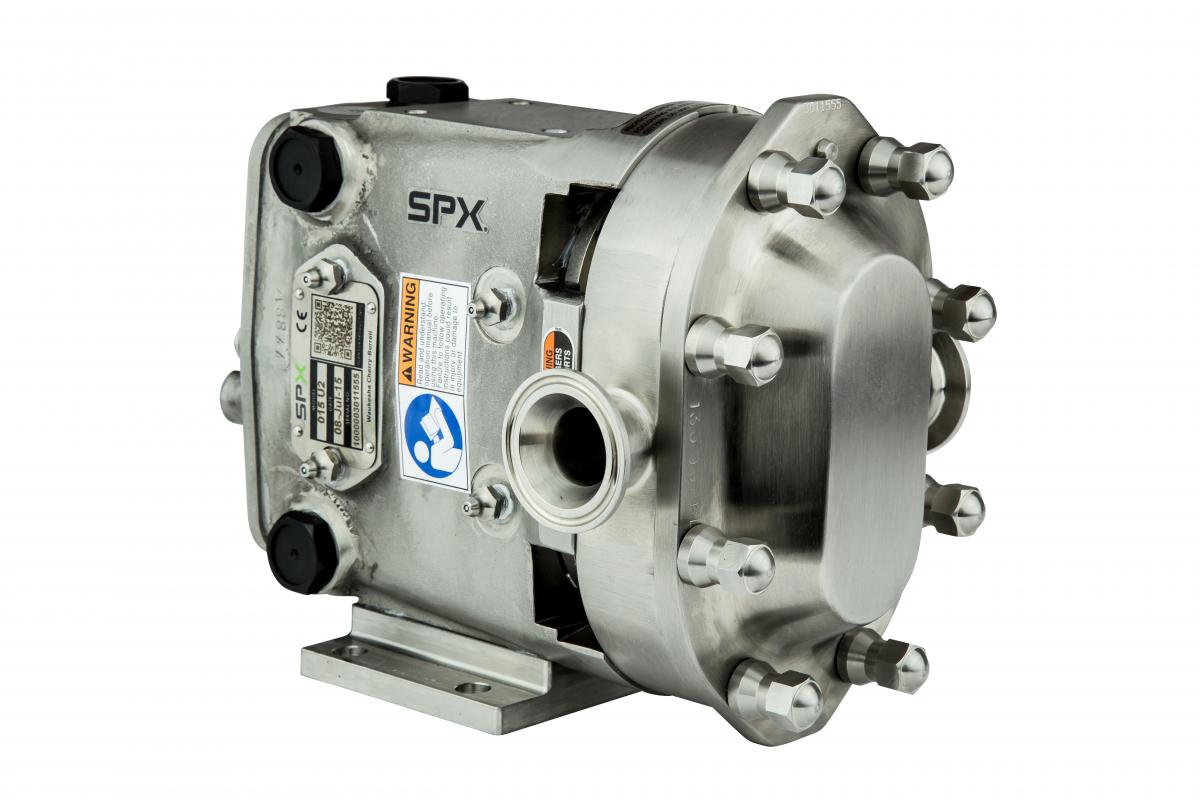 Waukesha Universal 2 CIP-ready sanitary rotary lobe PD pump