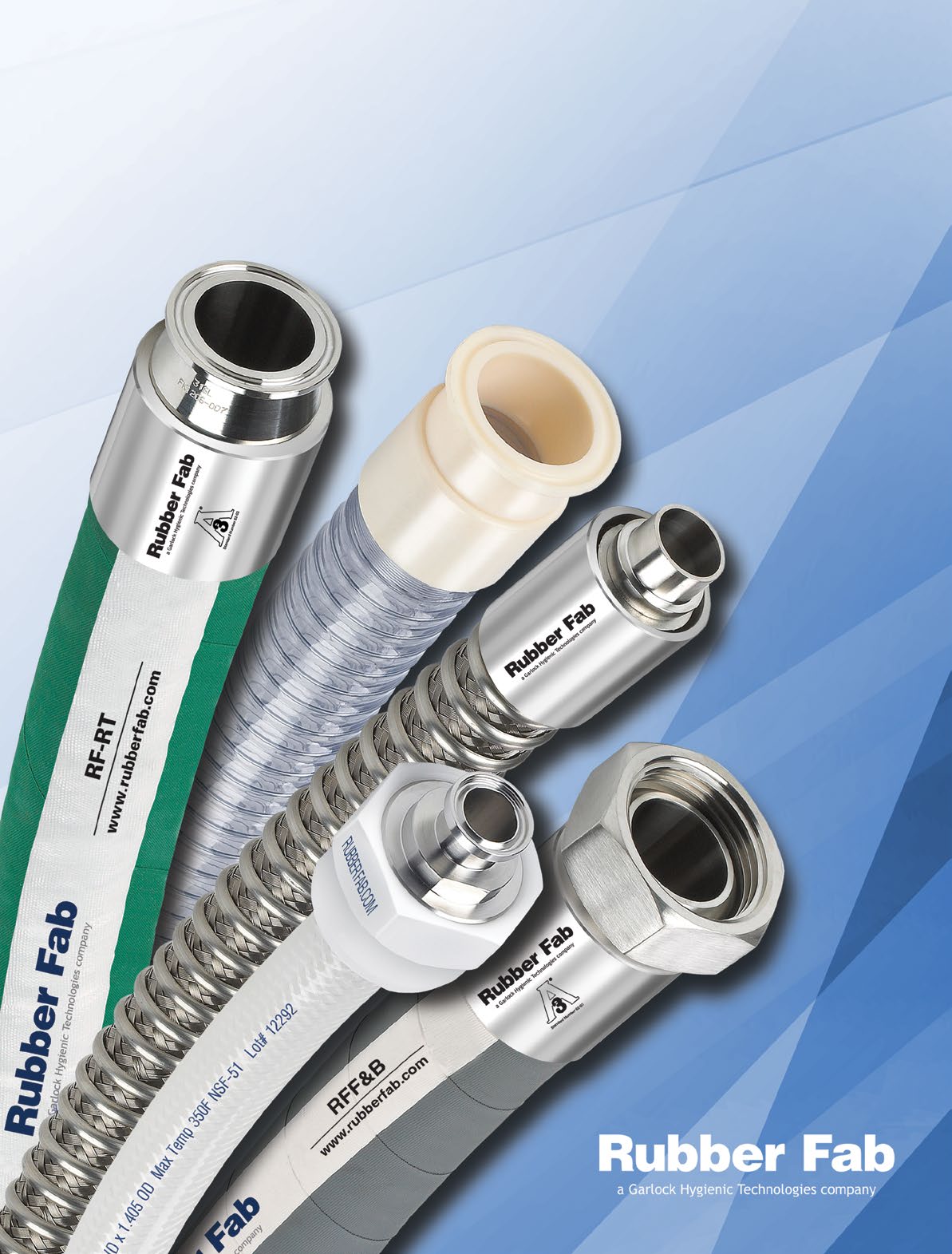 Sanitary hose assemblies
