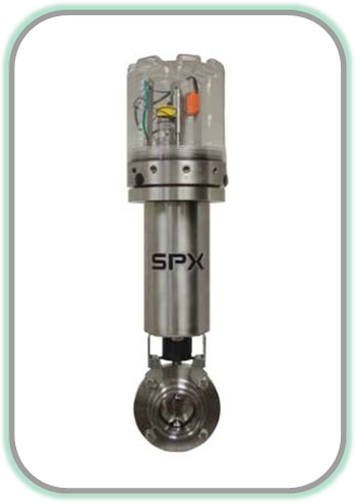 Waukesha 200 Series sanitary butterfly valve